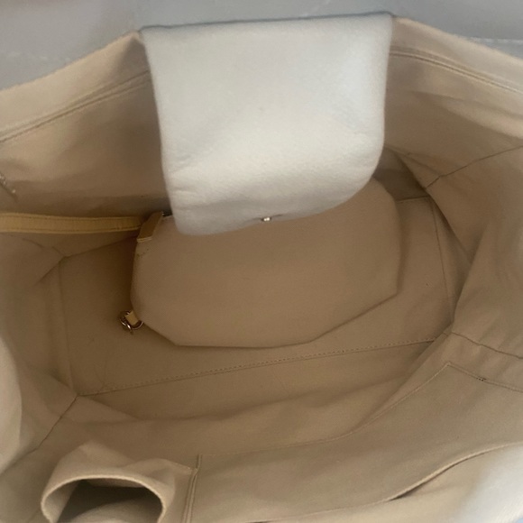 Chanel Coco Mark Caviar Skin Tote Bag Gray/Silver with silver hardware - Picture 14 of 15